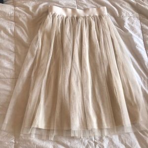 Tulle skirt